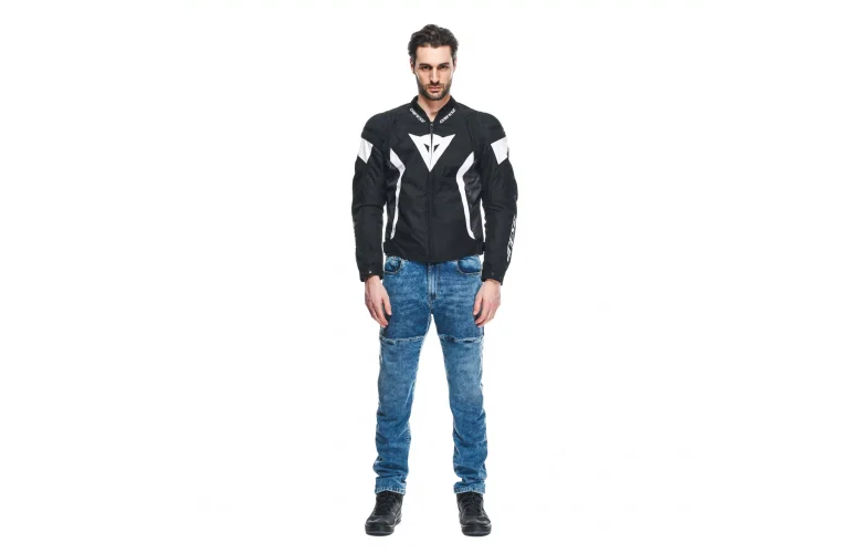 Μπουφάν Dainese Avro 5 Tex Black/White/Black