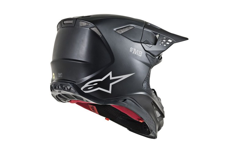 ΚΡΑΝΟΣ ALPINESTARS SUPERTECH S-M8 SOLID ΜΑΥΡΟ ΜΑΤ