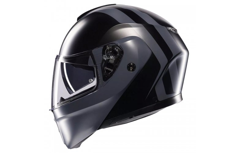 ΚΡΑΝΟΣ AGV STREETMODULAR RESIA MATT BLACK/GREY