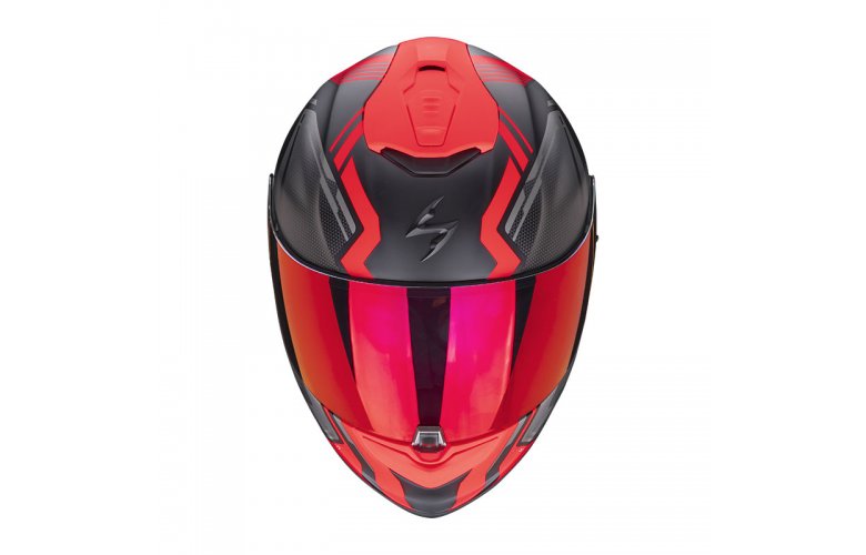 ΚΡΑΝΟΣ SCORPION EXO 1400 AIR CORSA MAT BLACK RED