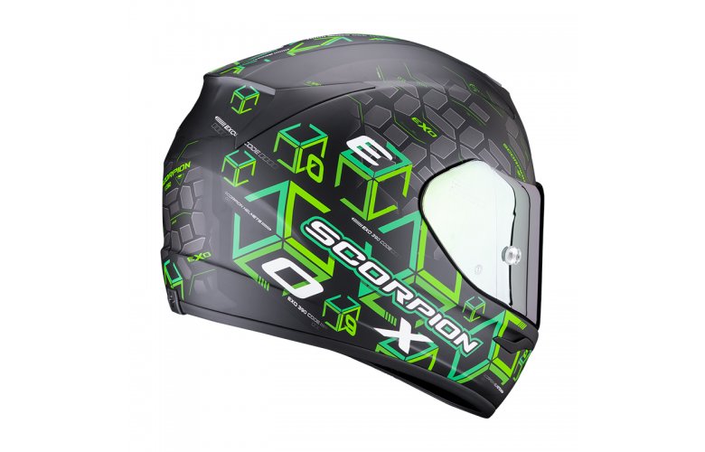 ΚΡΑΝΟΣ SCORPION EXO 390 CUBE MAT BLACK GREEN