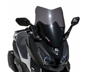 ΖΕΛΑΤΙΝΑ ermax SPORT 50CM ΓΙΑ CRUISYM 125 - 300 2018-2020 LIGHT BLACK