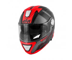 Κράνος Givi HX23 Syndey Project Matt Black/Titanium/Red