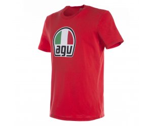 ΜΠΛΟΥΖΑ AGV T-SHIRT RED KOKKINO