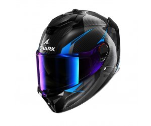 ΚΡΑΝΟΣ SHARK SPARTAN GT PRO KULTRAM CARBON/BLACK/BLUE GLOSS