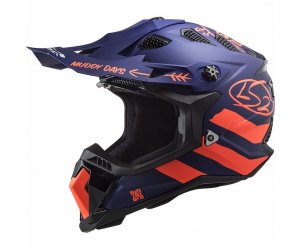 Κράνος LS2 MX700 Subverter Evo Cargo Matt Blue/Fluo Orange