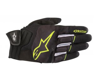 ΓΑΝΤΙΑ ALPINESTARS ATOM ΜΑΥΡΟ/ΚΙΤΡΙΝΟ FLUO