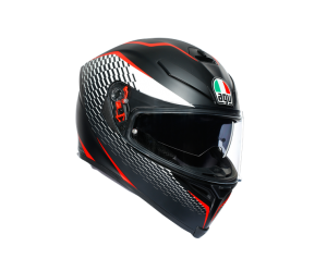 ΚΡΑΝΟΣ AGV K5 S E2205 MULTI- THUNDER MATT BLACK/WHITE/RED