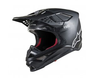 ΚΡΑΝΟΣ ALPINESTARS SUPERTECH S-M8 SOLID ΜΑΥΡΟ ΜΑΤ