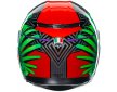 ΚΡΑΝΟΣ K3 AGV E2206 MPLK KAMALEON BLACK / RED / GREEN