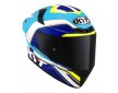 ΚΡΑΝΟΣ KYT TT-COURSE GRAND PRIX WHITE/LIGHT BLUE