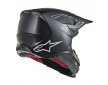 ΚΡΑΝΟΣ ALPINESTARS SUPERTECH S-M8 SOLID ΜΑΥΡΟ ΜΑΤ